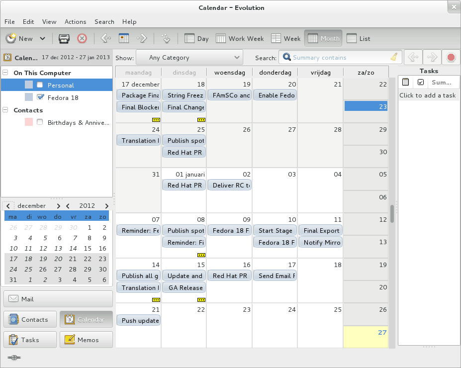 善用編輯行事曆幫你規劃整年的行銷內容，確保產出有目的與意義的內容。Source: Wikimedia 