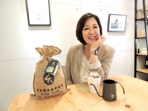 圖一、李相霖成立「享So」研發綠茶咖啡濾掛包