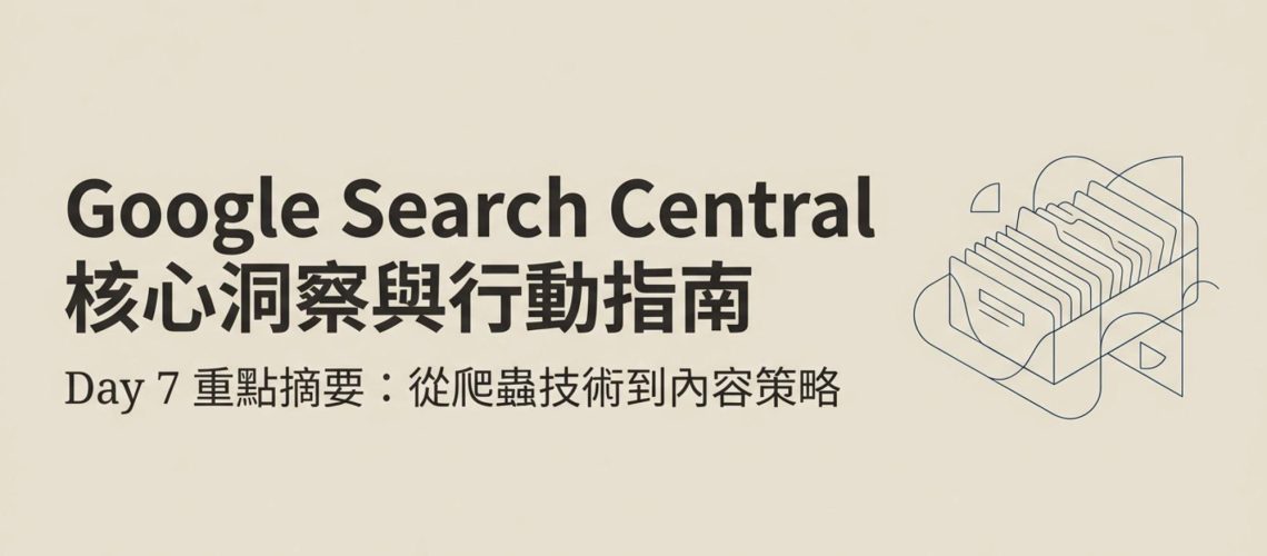 Google Search Central 核心洞察與行動指南